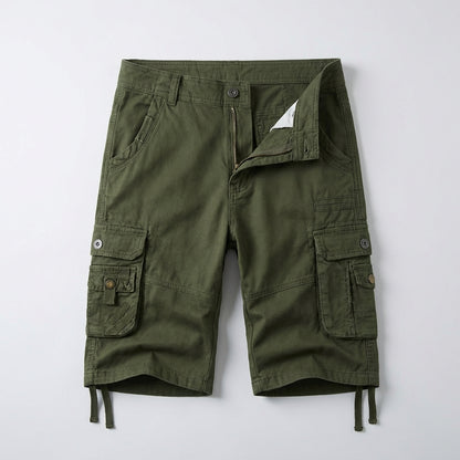 Relaxed Fit Belted Cargo Shorts for Men – Casual Comfort & Practicality