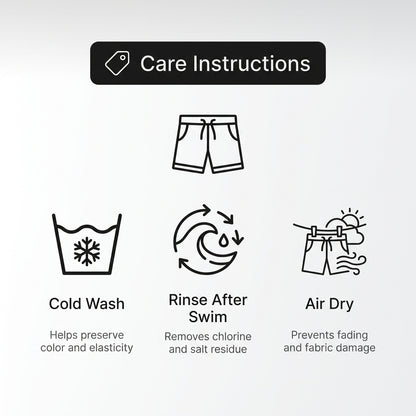Quick-Dry Swim Shorts for Men – Lightweight Comfort & Active Performance