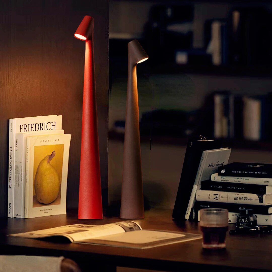 Modern Rechargeable Table Lamp with Directional Light
