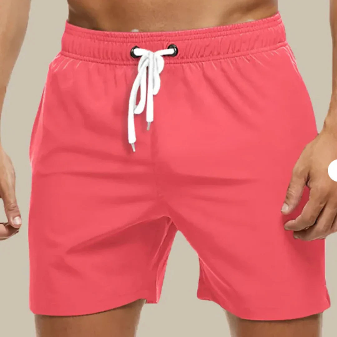 Men's Swim Shorts – Regular Fit – Breathable Lightweight Material – Quick-Drying Design