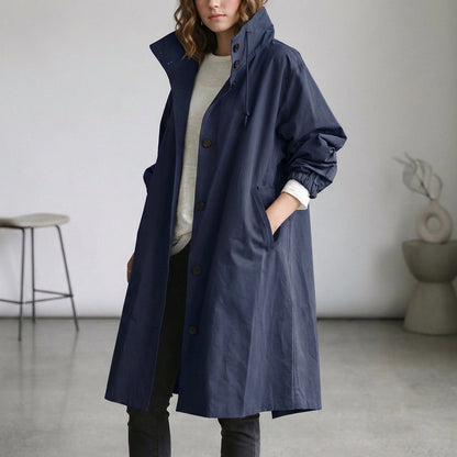 Longline Utility Coat for Women – Timeless Layering & Everyday Style