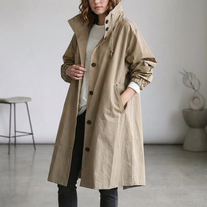 Longline Utility Coat for Women – Timeless Layering & Everyday Style