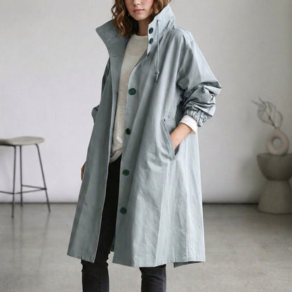 Longline Utility Coat for Women – Timeless Layering & Everyday Style