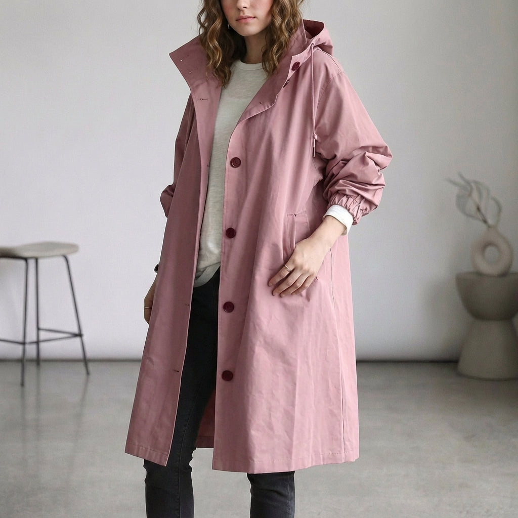 Longline Utility Coat for Women – Timeless Layering & Everyday Style
