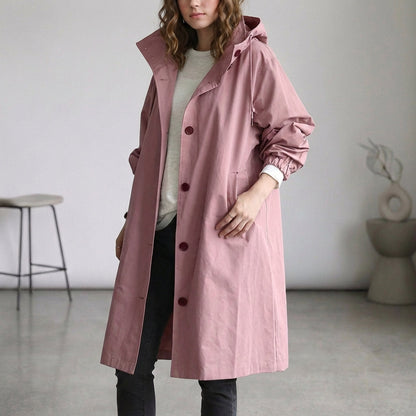 Longline Utility Coat for Women – Timeless Layering & Everyday Style