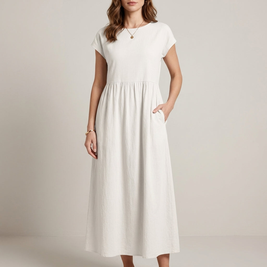Relaxed Fit Maxi Dress for Women – Effortless Everyday Comfort