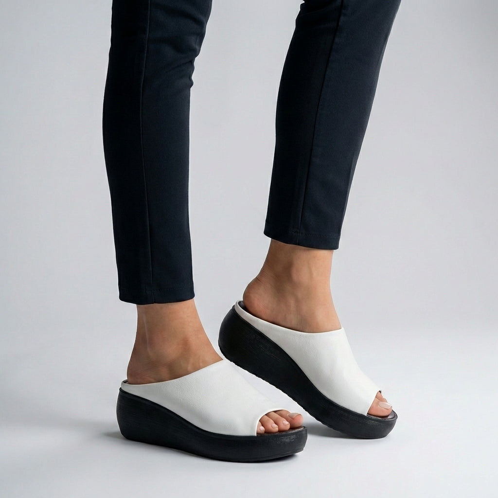 Comfort Platform Slide Sandals for Women – Lightweight Everyday Support