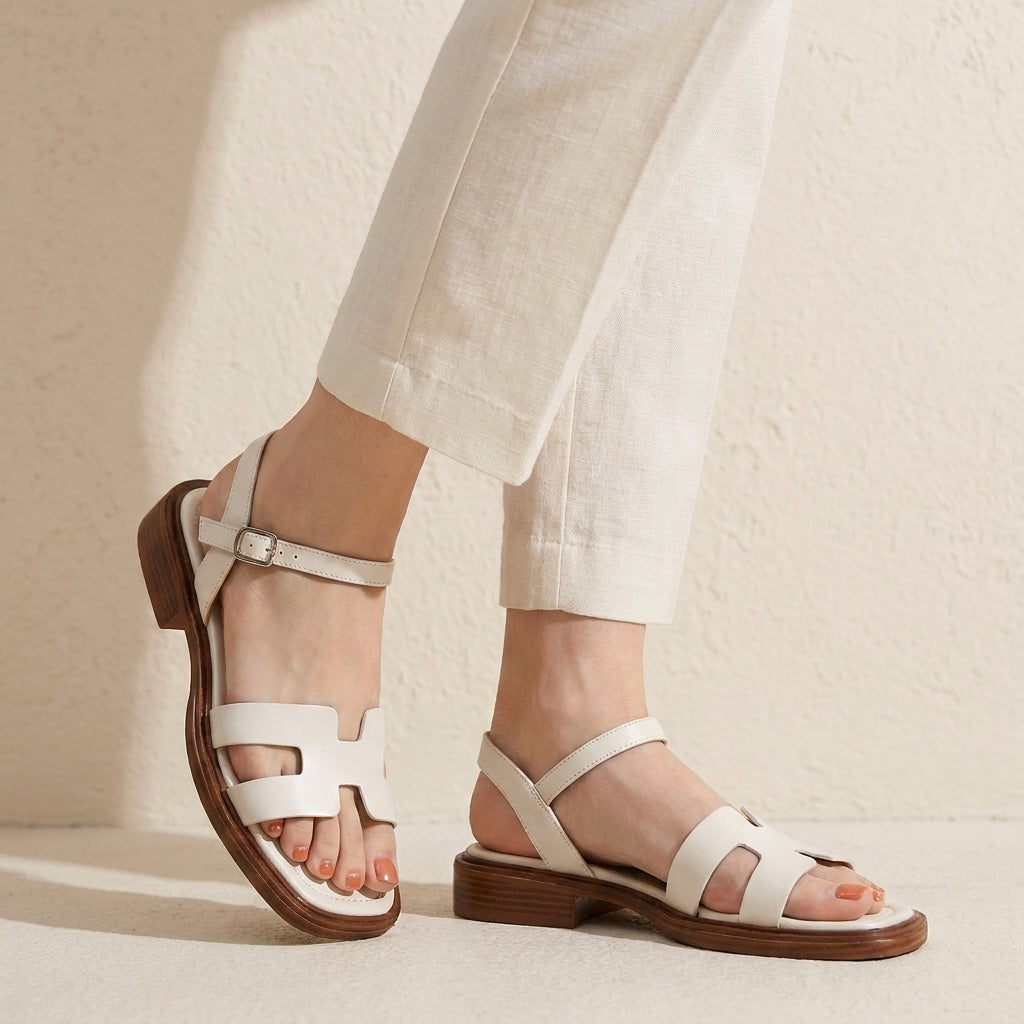 Ankle Strap Flat Sandals for Women – Chic Everyday Comfort
