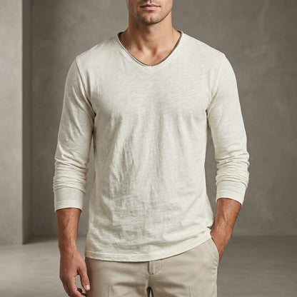 Classic Fit Long Sleeve Shirt for Men – Casual Comfort & Style