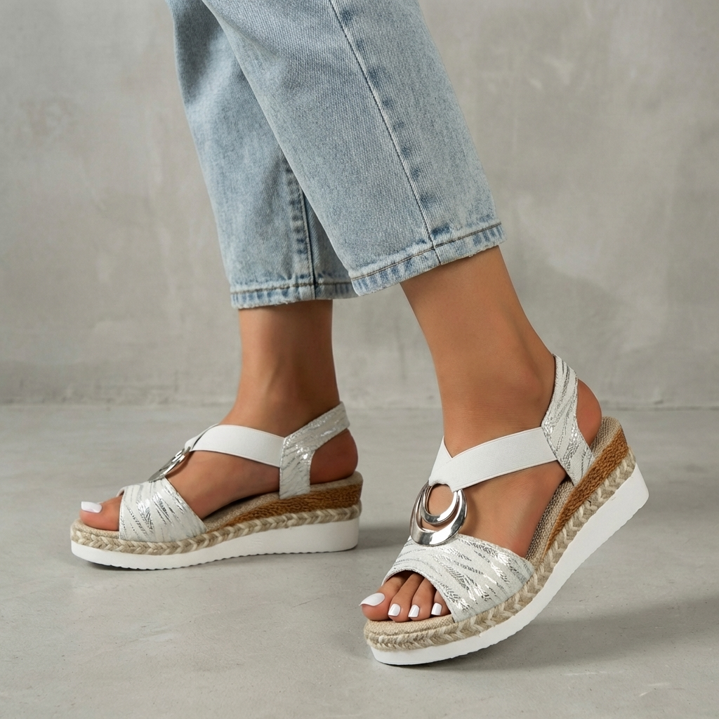 Wedge Platform Sandals for Women – Stylish Comfort & Everyday Support