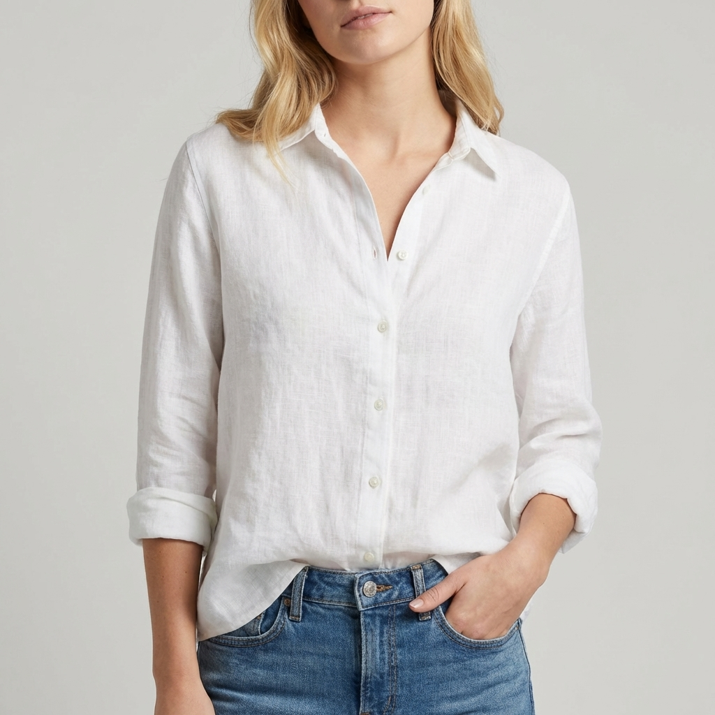 Relaxed Fit Floral Blouse for Women – Breathable Casual Comfort