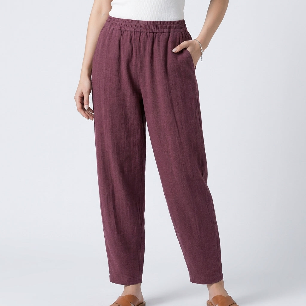 Relaxed Tapered Pants for Women – Effortless Comfort & Everyday Style