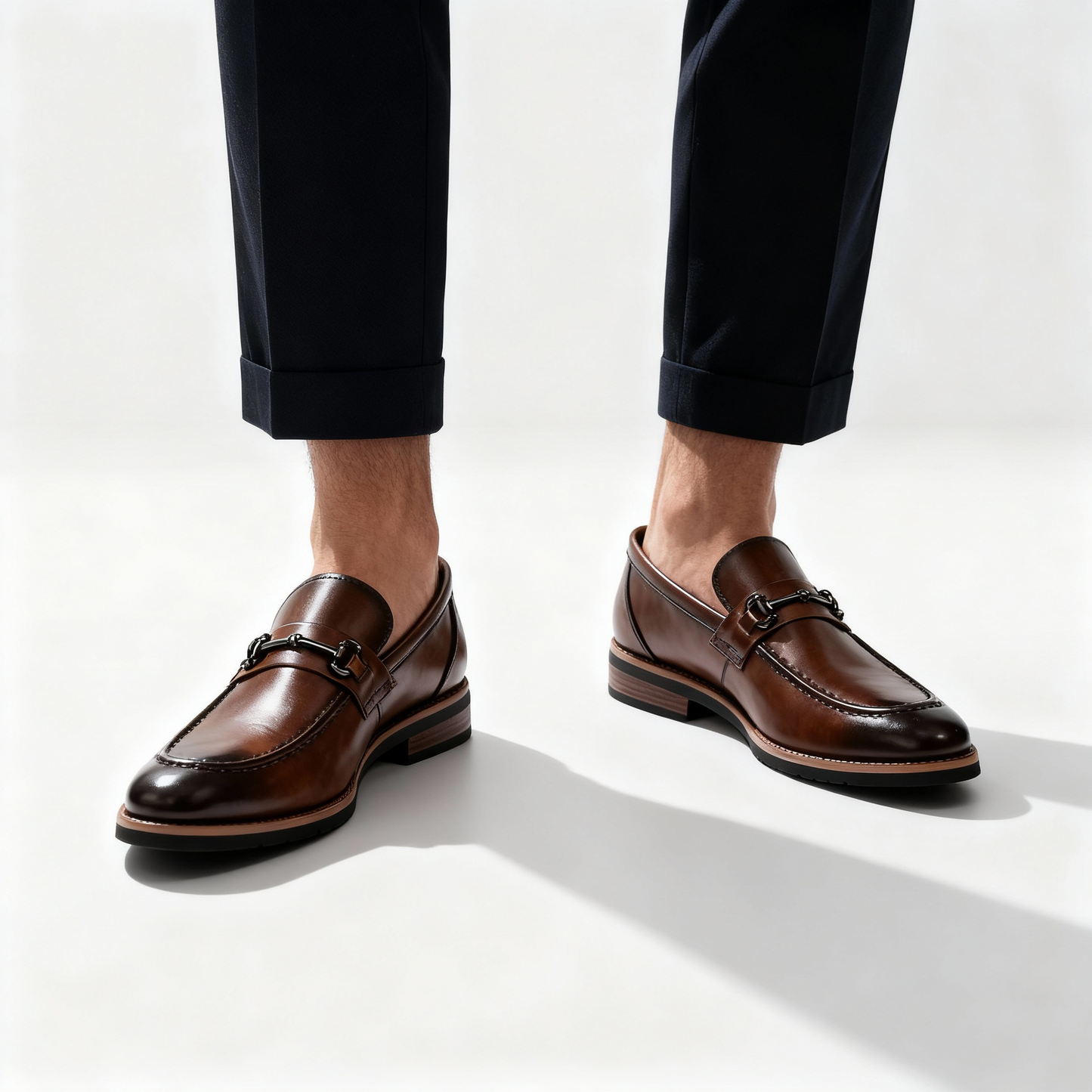 Oscar Slip-On Bit Loafers | Bit Detailing Moc Toe Loafers