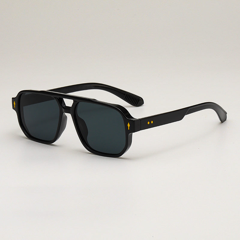 Hudson Vale Oversized Square Sunglasses