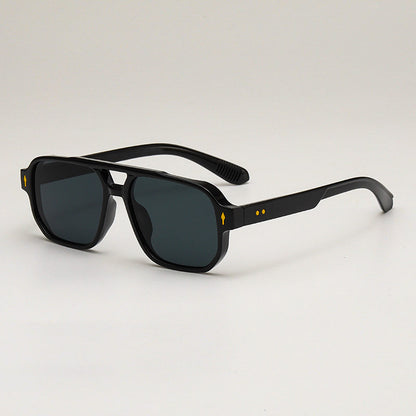 Hudson Vale Oversized Square Sunglasses