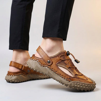 Orthopedic Closed Toe Sandals for Men – Supportive Durable Comfort