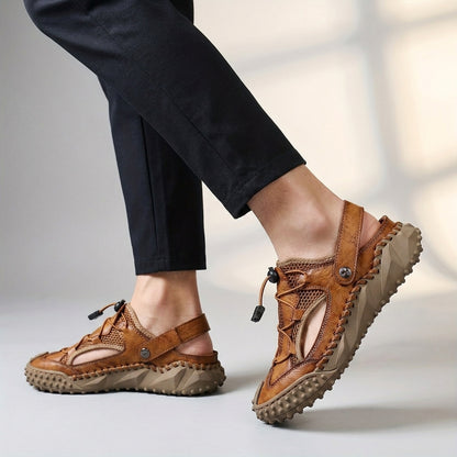 Orthopedic Closed Toe Sandals for Men – Supportive Durable Comfort