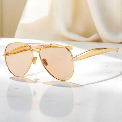 Serena Luxe Aviator Sunglasses