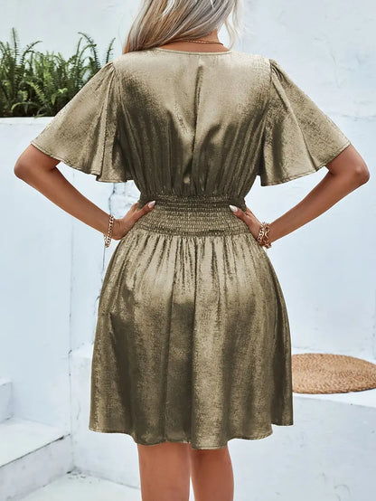 Sophia - Gold Party Dress for Every Occasion