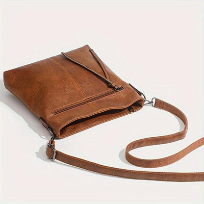 Isabella Slim Crossbody Bag | Textured Silver-Tone Hardware Bag