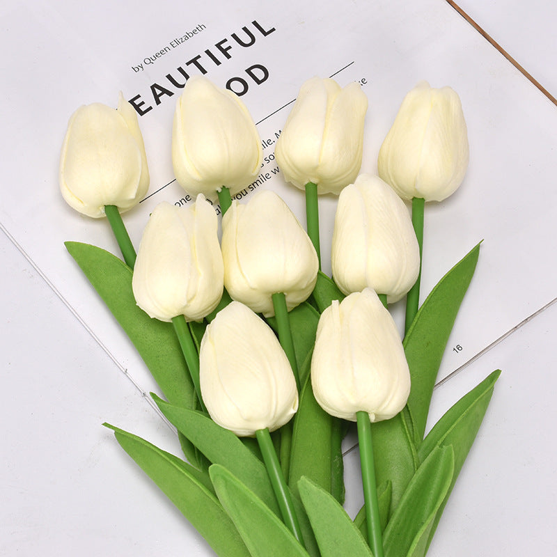 Artificial Flower Bouquet With Realistic Leaf Detailing
