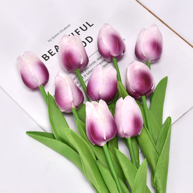 Artificial Flower Bouquet With Realistic Leaf Detailing