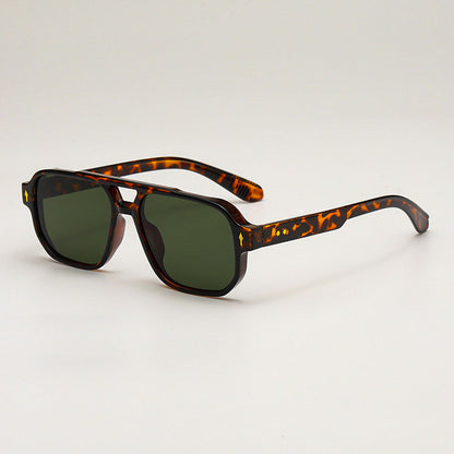 Hudson Vale Oversized Square Sunglasses