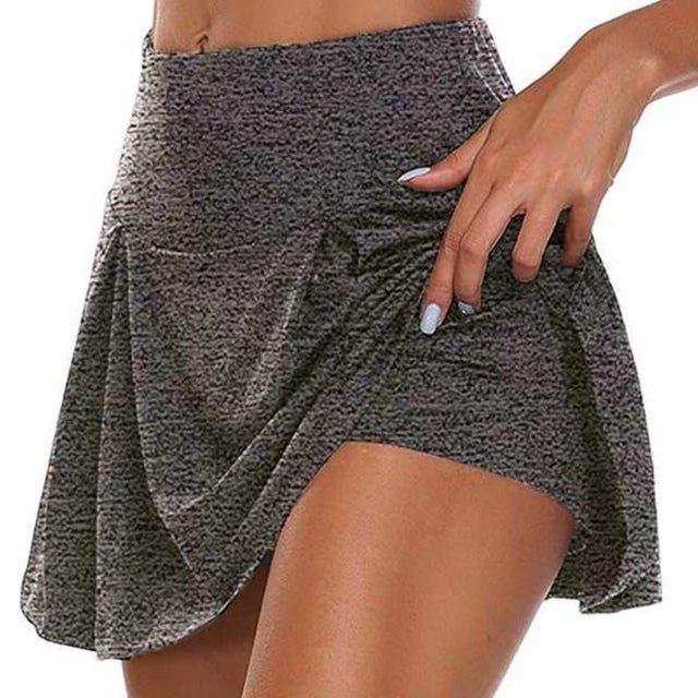 Women's Sports Skort - Elastic Waist - Breathable & Stretchable - Ideal for Training & Sports