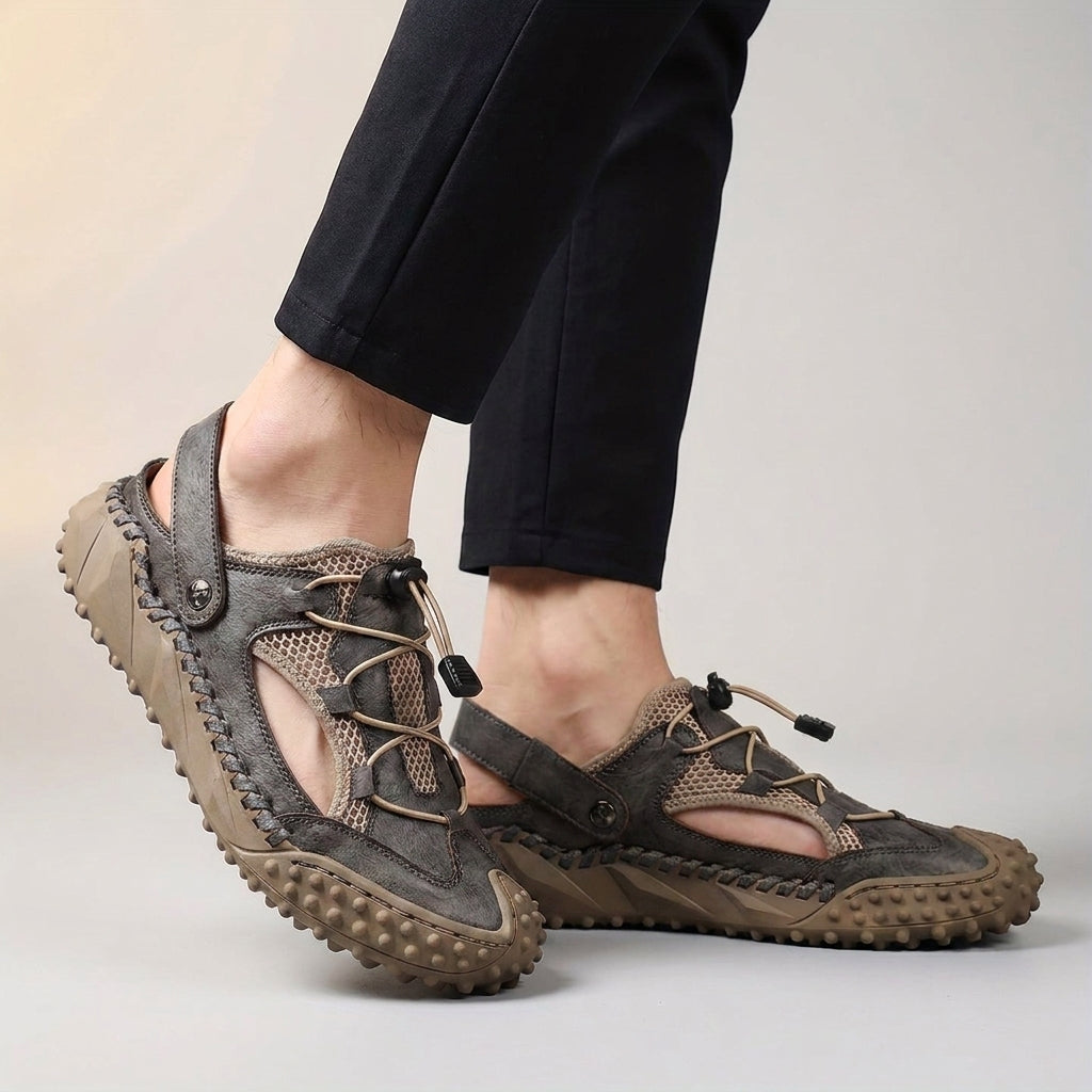 Orthopedic Closed Toe Sandals for Men – Supportive Durable Comfort