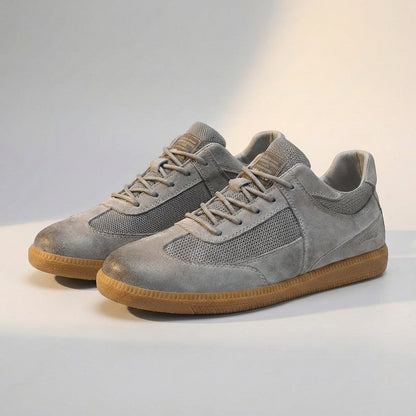 Low-Top Mesh Panel Sneakers for Men – Stylish & Comfortable