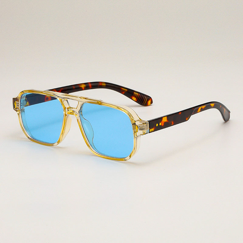 Hudson Vale Oversized Square Sunglasses