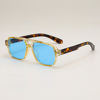 Hudson Vale Oversized Square Sunglasses