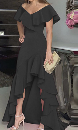 Leslie - Stylish Long Midi Dress