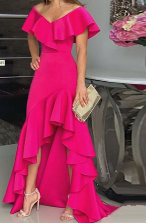 Leslie - Stylish Long Midi Dress