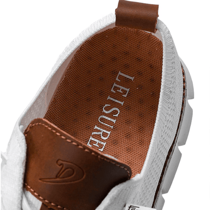 Men's Knit Sneakers – Breathable and Flexible – Shock-Absorbing Comfort Sole