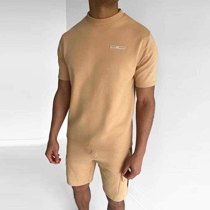 Men's T-shirt - Regular Fit - Short Sleeve - Soft and Breathable Cotton - Crew Neck