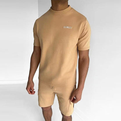 Men's T-shirt - Regular Fit - Short Sleeve - Soft and Breathable Cotton - Crew Neck