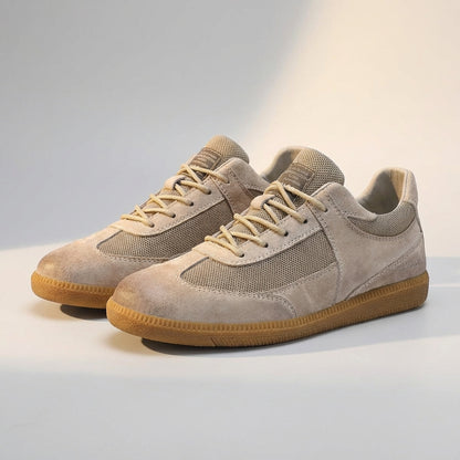 Low-Top Mesh Panel Sneakers for Men – Stylish & Comfortable