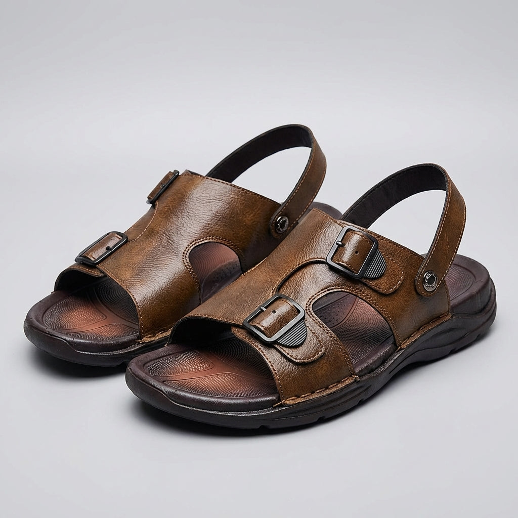 Orthopedic Buckle Slingback Sandals for Men – Comfortable Support for Casual Wear