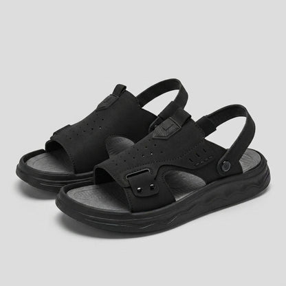 Orthopedic Perforated Sandals for Men – Adjustable Comfort & Support