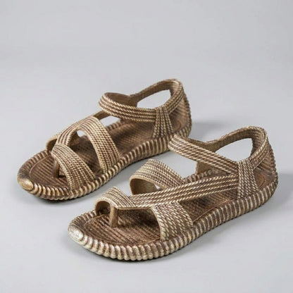 Woven Strap Sandals for Men – Flexible Comfort for Everyday Adventures
