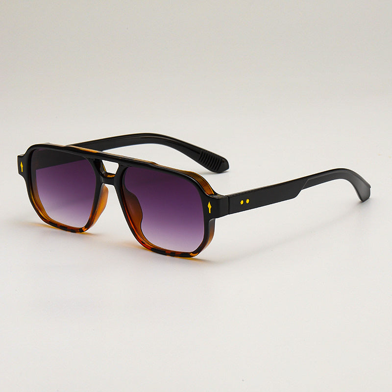 Hudson Vale Oversized Square Sunglasses