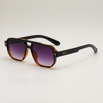 Hudson Vale Oversized Square Sunglasses