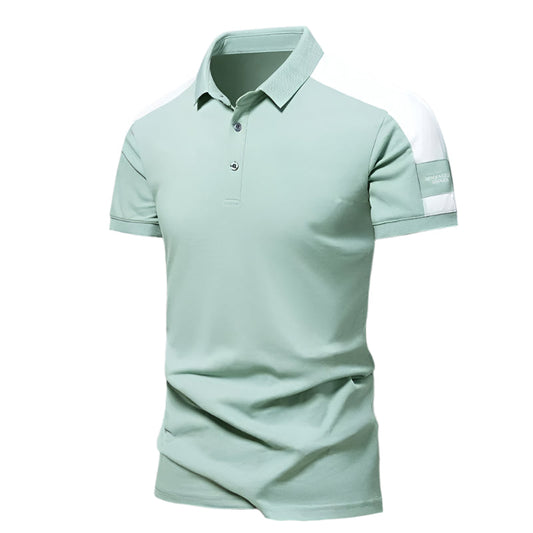 Men's Polo T-shirt – Slim Fit – Breathable Fabric – Short Sleeve – Smart Casual