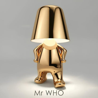 Modern Gold Figurine Table Lamp