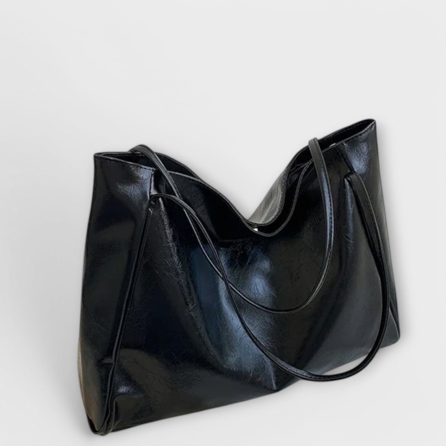 Oversized Leather Tote Bag for Women – Chic Everyday Carryall